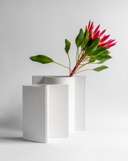 Rook Vase | Matt White